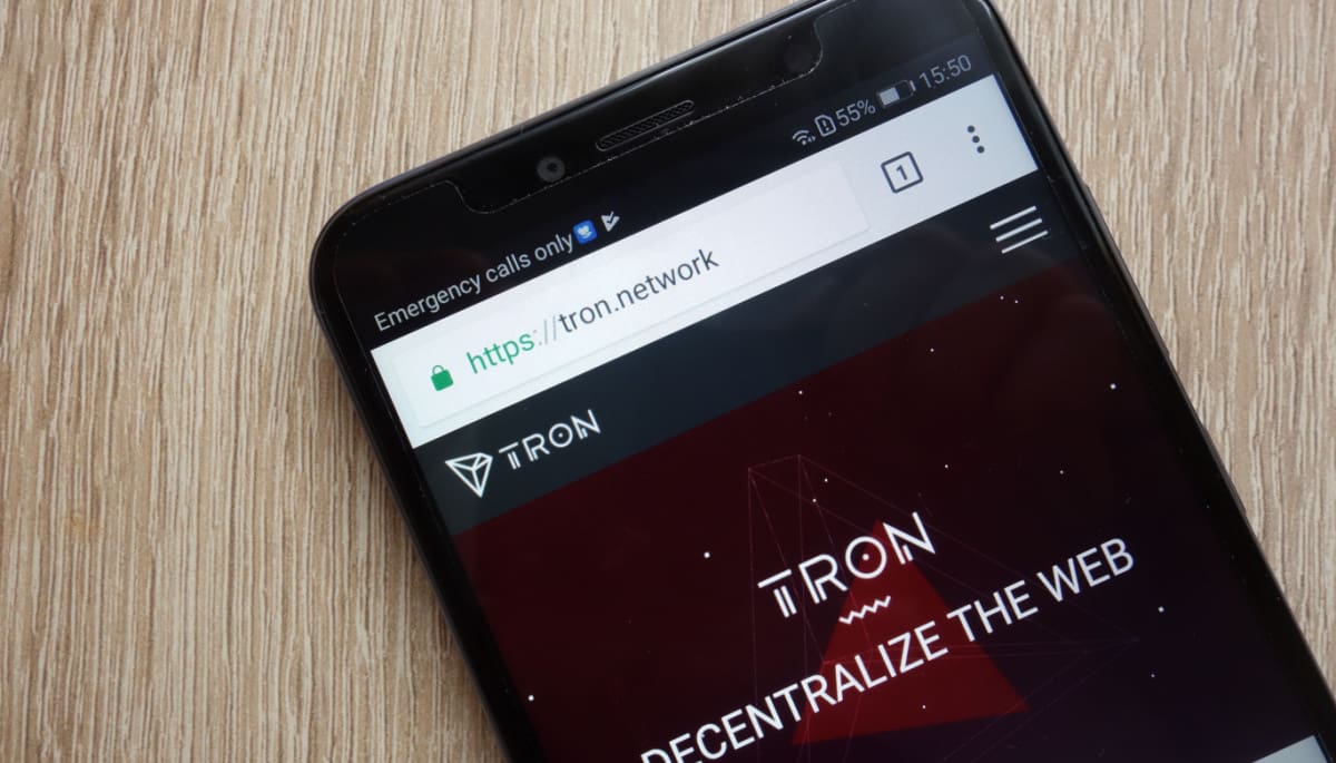 TRON sube más de un 100% en un año