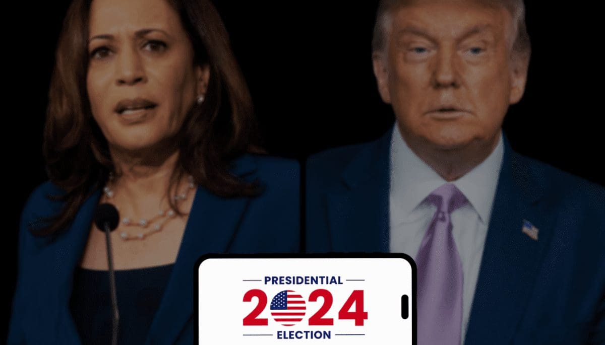 Apuestas de los crypto-comerciantes: Harris y Trump otra vez a la par