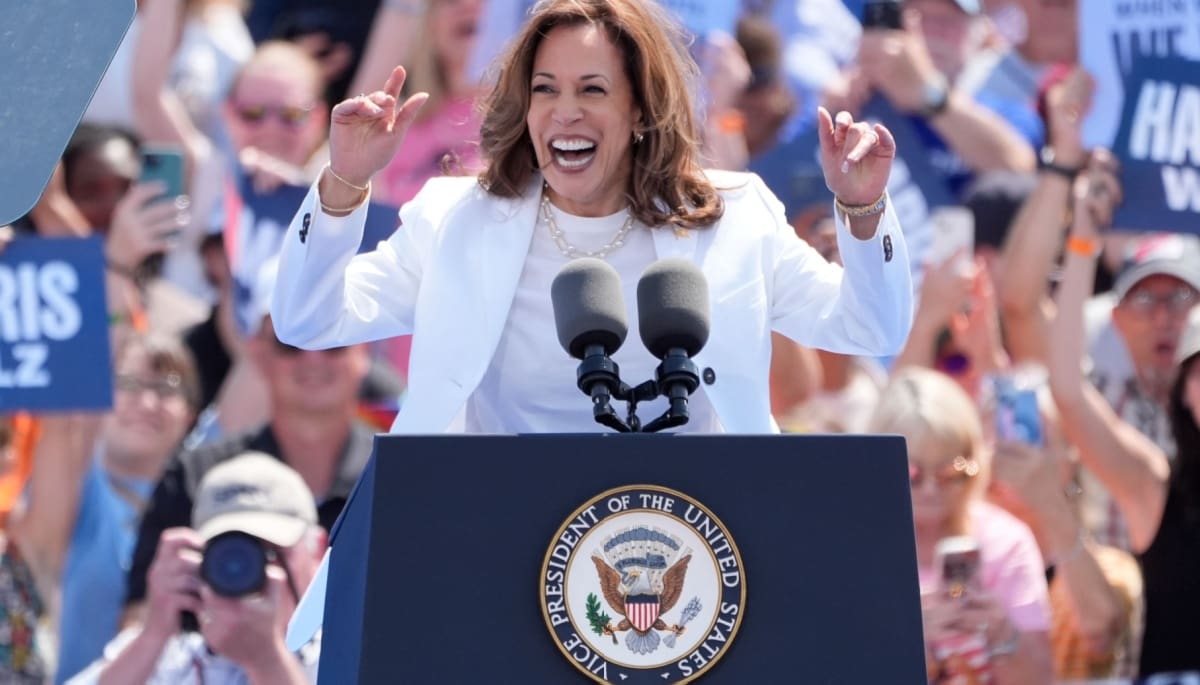 Líderes crypto recogen fondos para persuadir a Kamala Harris